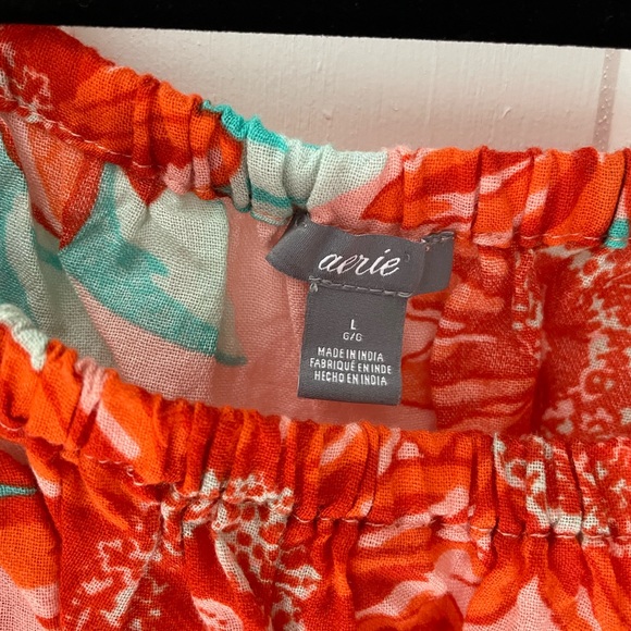 Aerie puff sleeve crop top - Picture 3 of 3